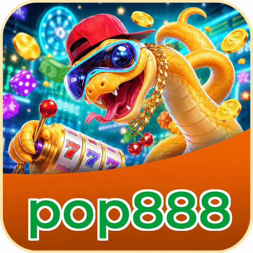 pop888 Logo - Bônus com Rollover Justo