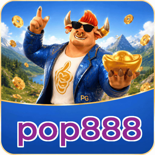 Logo pop888 Telegram Canal Oficial